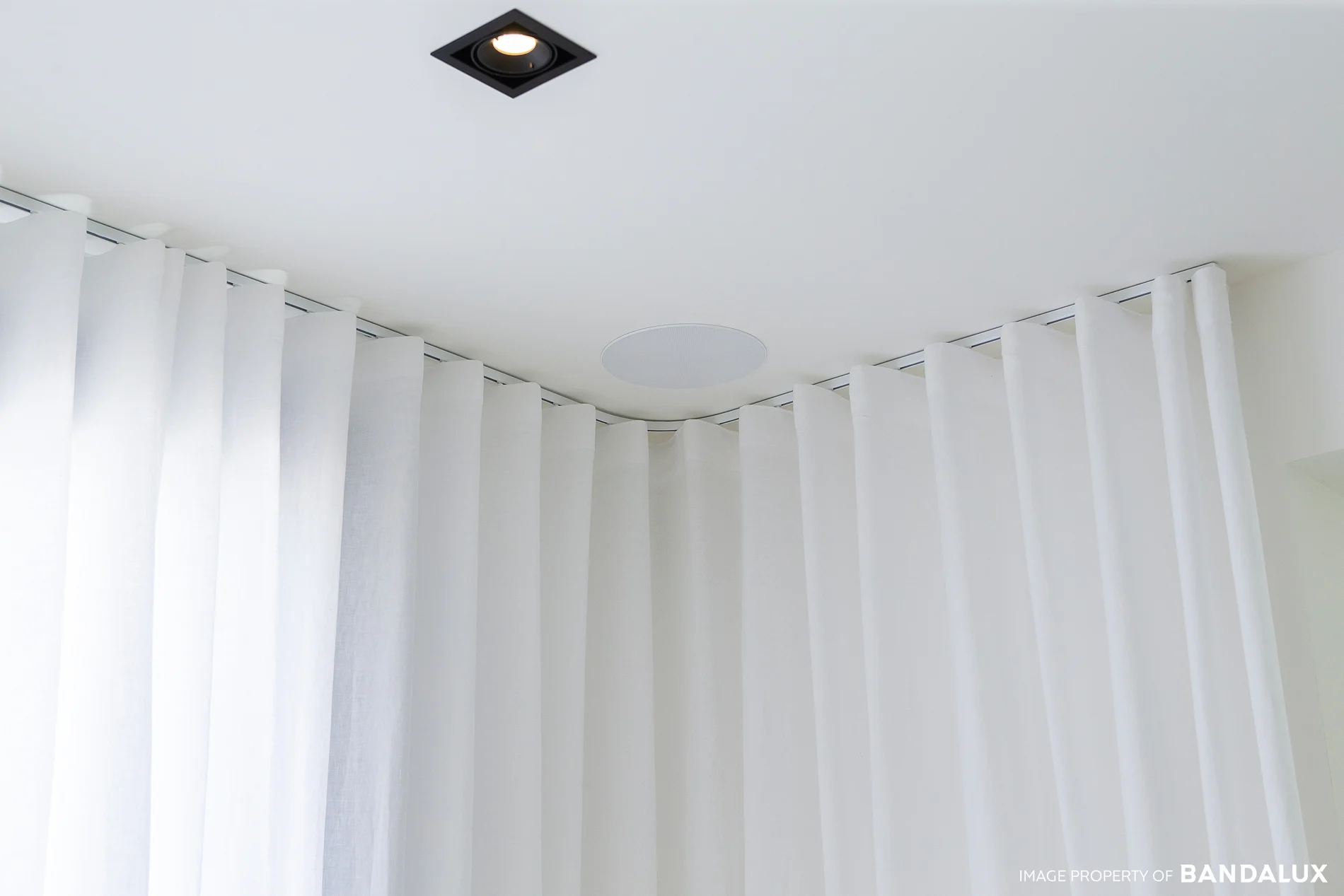 Custom drapery · Bandalux